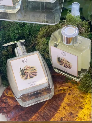 Composição de produtos Flor de Nina para aromatização